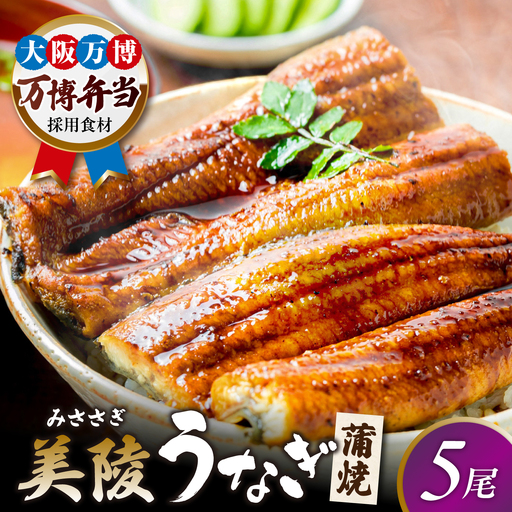 鰻 鰻の蒲焼 5尾 / 美陵鰻 鰻 うなぎ ウナギ 蒲焼 蒲焼き かば焼き かばやき 白焼き 白焼 しろやき しらやき 特大 肉厚 うな重 うな丼 ひつまぶし 惣菜 おかず タレ 山椒 国産 スタミナ 土用 丑の日 ギフト / 大阪府藤井寺市/Giverichホールディングス株式会社[BLAM014]