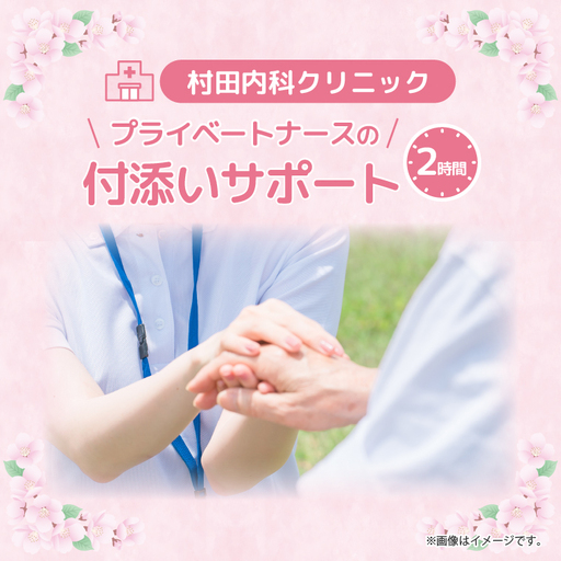 プライベートナースの付添いサポート 2時間 │ 看護師 代行 同行 送迎 茨城県 取手市