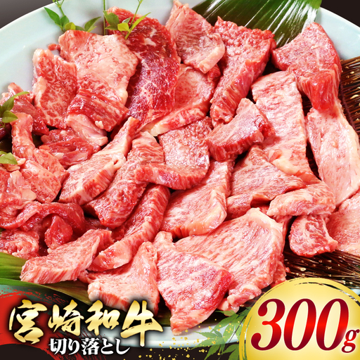 牛肉 宮崎和牛 切り落とし 焼肉 300g