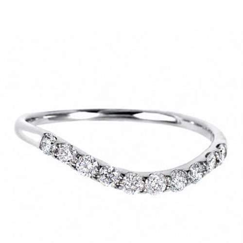 プラチナウェーブダイヤモンドリング 0.30CT R3610DI-P2 #11【配送不可地域：離島・沖縄県】【1754216】