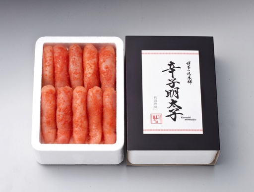 博多の味本舗　無着色　厳選辛子明太子1本子　2kg(500g×4箱)