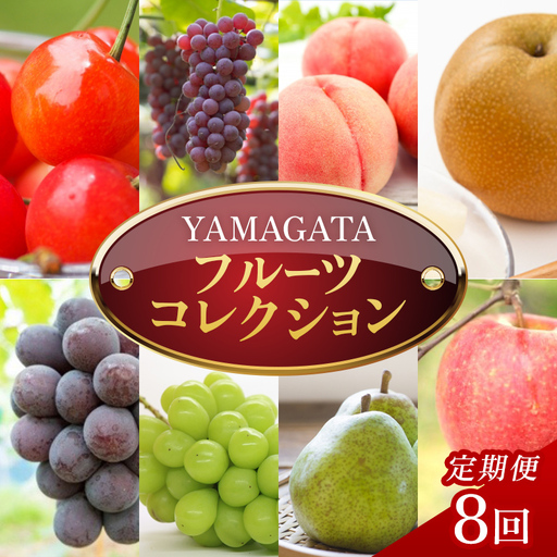 [定期便8回]YAMAGATA フルーツコレクション