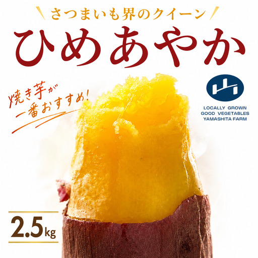 [ 先行予約 ] さつまいも 2.5kg ひめあやか 徳島県 三好市