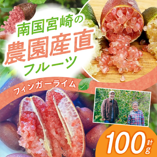 フルーツ フィンガーライム フルーツ [産地直送 柑橘 数量限定 先行予約]