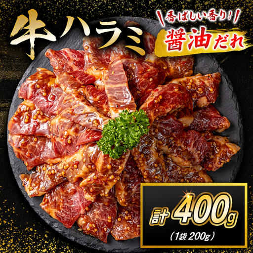 牛 ハラミ 400g(200g×2袋)