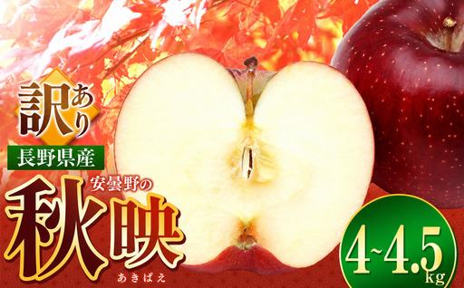 [2026年先行予約]訳あり 秋映( あきばえ )4~4.5kg | 東印平林農園 エコファーマー認定
