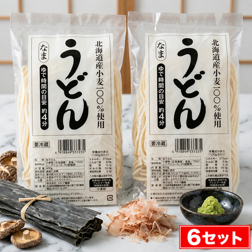 生うどん 2食 (6セット)
