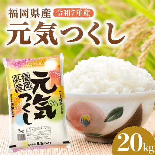 令和7年産 福岡県産元気つくし 20kg