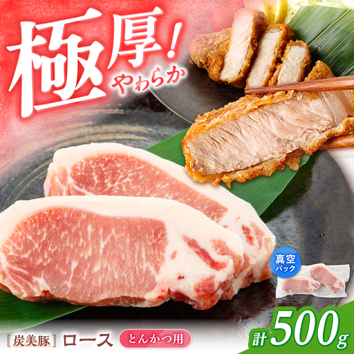 真空パック とんかつ用 ロース 500g [CFA061] 豚肉 とんかつ用
