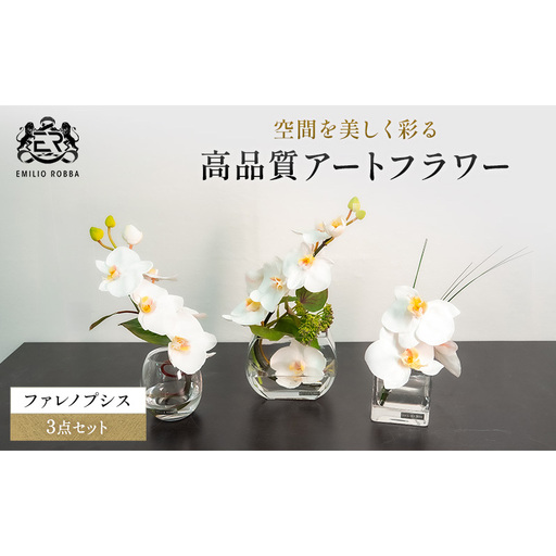 エミリオロバ ファレノプシス3点セット