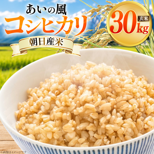 米 令和7年 コシヒカリ 玄米 30kg ×1袋 あいの風