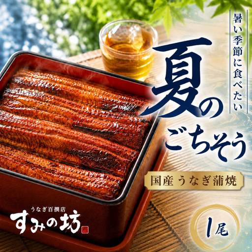 [夏季限定] 夏のごちそう 国産うなぎの蒲焼き 1尾