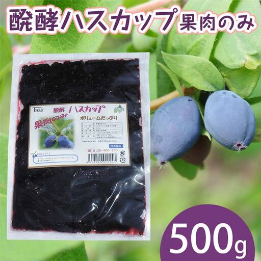 醗酵ハスカップ果肉のみ　500g EB8-0379
