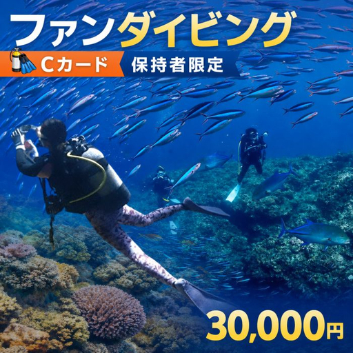 宮古島ファンダイビングチケット(30,000円分)マールプロモーション(MA03 )