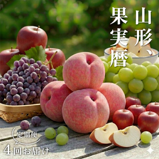 [2027年先行予約] 山形、果実暦定期便
