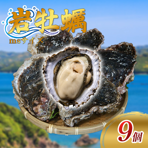 (冷蔵) Cコース 岩牡蠣 MSサイズ 9個