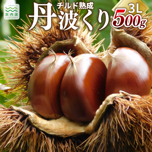 チルド熟成 丹波くり 3L 500g / 栗