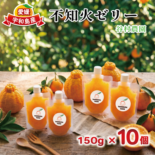不知火ゼリー 150g × 10個 谷村農園 不知火 ( デコポン と同品種) しらぬい