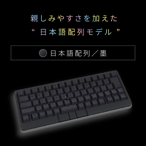 キーボード HHKB Studio(墨 / 日本語配列) 特別デザイン風呂敷付き / キーボード