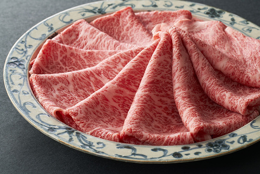 [一週間以内発送][寛閑観]近江牛すき焼き・しゃぶしゃぶ用450g(赤身250g・霜降り200g)[冷蔵][FR46W]