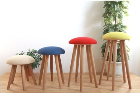 【加藤木工】19％ stool　サイズ：570