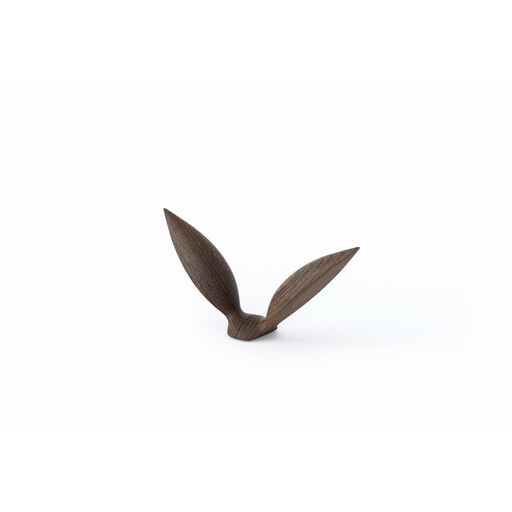 [Tagayasan(タガヤサン):こげ茶][銘木再生]幸運を運ぶ木製オブジェliving_bird 鴎