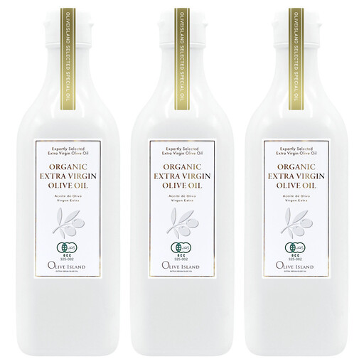オーガニック　エキストラヴァージンオリーブオイル　500ml　3本セット