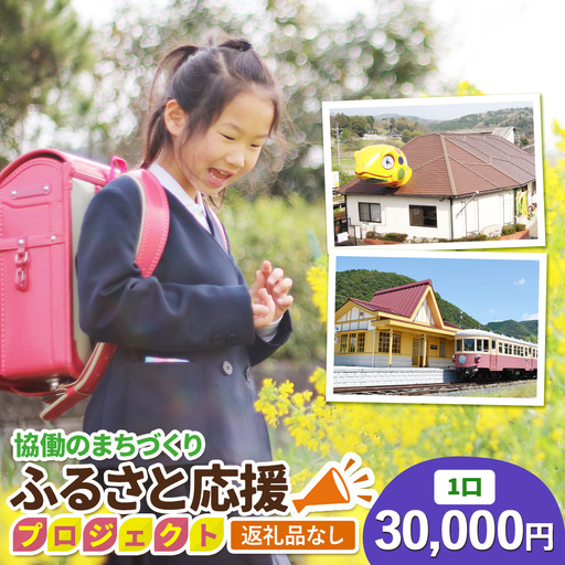 【返礼品なし】美咲町 協働のまちづくり ふるさと応援プロジェクト 30000円