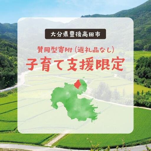 【返礼品なし】子育て支援・賛同型寄付 (1,500円) 大分県豊後高田市