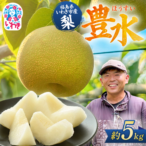 [先行予約] 梨 豊水 約5kg 梨 豊水 長谷川梨園