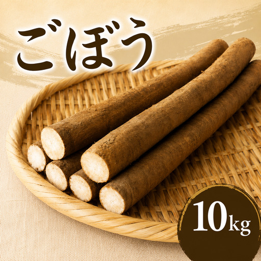 ごぼう 約10kg （2026年11月下旬より発送）| 【ごぼう】