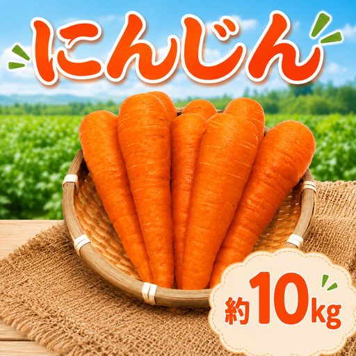 にんじん 約10kg 先行予約 ❘ にんじん