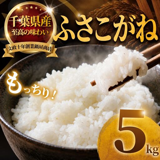 【期間限定】ふさこがね 5kg 【ブランド米】 令和7年産 米 精米