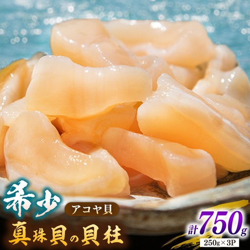 アコヤ貝 貝柱 750g