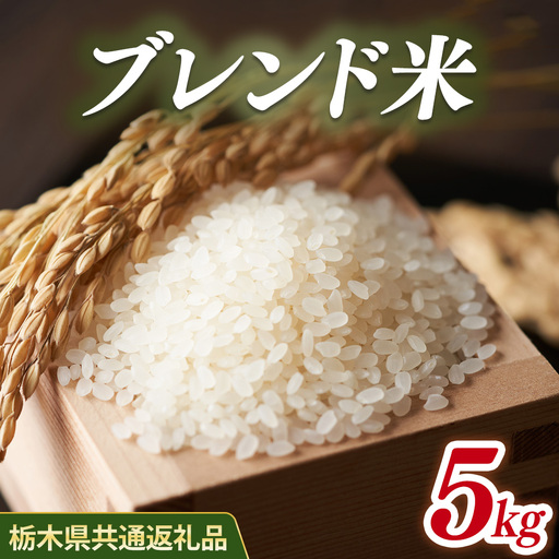 米 ブレンド米 5kg 栃木県産[栃木県共通返礼品]