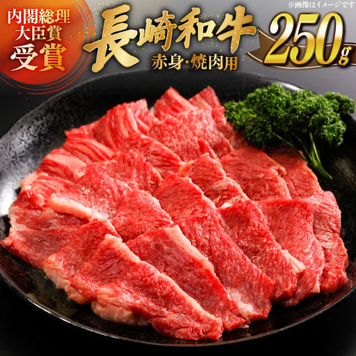 牛肉 長崎和牛 焼肉 赤身 約250g