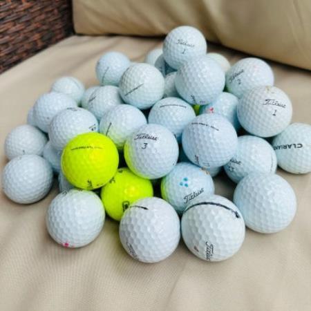 ロストボール30個　洗浄検品済み　タイトリストProV1/V1x　年代、カラー、品質混合【1749555】