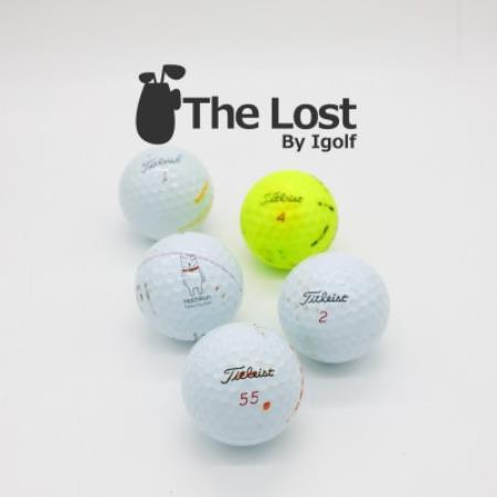 タイトリストProV1/V1x　ロストボール　練習用　30個セット　年代、カラー混合【1749679】