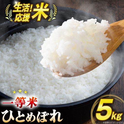 米 生活応援米 宮城県産 ひとめぼれ 5kg
