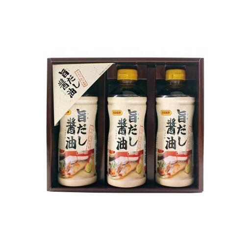 日本食研(株) 旨だし醤油3本入り&エブリデイギフト 13-22 ※沖縄・離島への配送不可