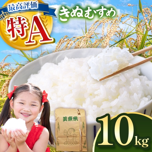 令和8年度産 新米 きぬむすめ 白米 10kg 村上農園 先行予約 ＜ 2026年10月中旬より11月末まで順次発送 ＞