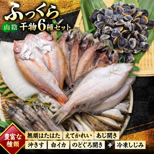 干物詰め合わせ6種 4~5人前分 干物セット[ヤマヲ水産][ALDB024]