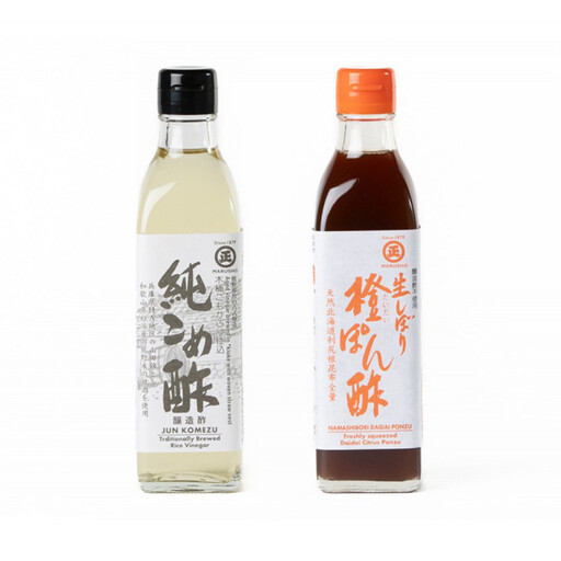 純こめ酢・生しぼり橙ぽん酢 2本入セット[SJ14]