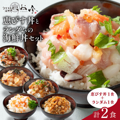 海鮮丼 お試し厳選 2種セット [047-b041]
