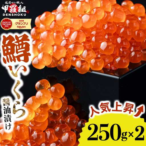 鱒いくら 醤油漬け 250g×2 [024-a256_fw]