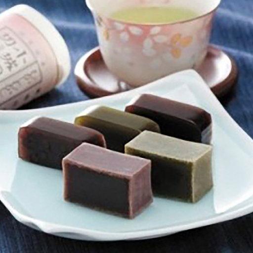 小城羊羹セット 計8本 （小型煉り羊羹 125g×6本、切り羊羹 230g×2本） / 和菓子 ようかん 詰合せ / 佐賀県 / 小城羊羹協同組合[41AHAI001]