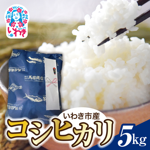[令和8年産]いわき市産 コシヒカリ 5kg |コシヒカリ 新米