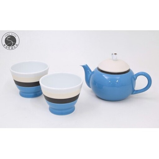 有田焼 セルリアンブルー 茶器セット[深川製磁]茶器 急須 湯呑 ゆのみ セット 青 ブルー 食器 器 うつわ スタイリッシュ おしゃれ