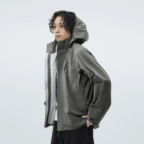 【QURULIFABRIC】Nanofiber mountain jacket（SIZE:1）