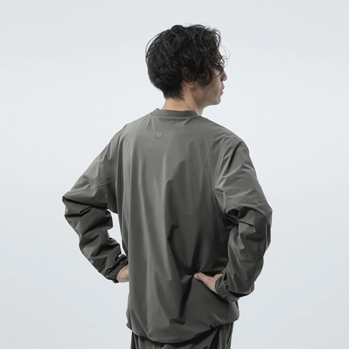 【QURULIFABRIC】Nanofiber pullover（SIZE:2）